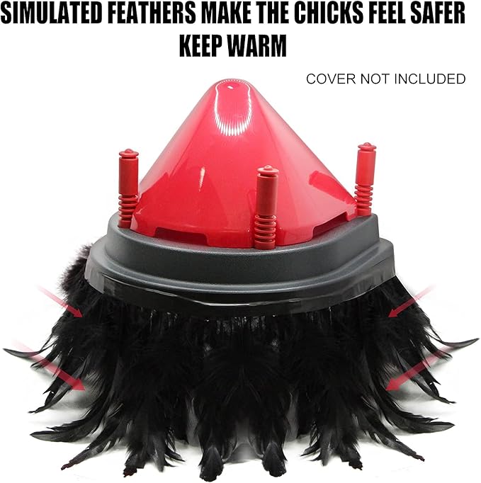 Chick Duckling Brooder Heating Plate- Chicken Coop Brooder Heater Like Mother Hen,Safer Than Brooder Lamps Heater -Warm Up to 15 Chick,Ducklings(Chick Brooder Heating Plate)
