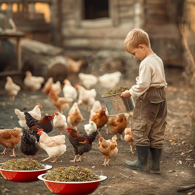 20 Oz Chicken Nesting Herbs Vacuum-Packed (1.25lb) - Natural 7 Dried Herbs for Chicken Coop Freshness, Promote Egg Laying, Hen Treats for Coops - Nesting Box Herbs for Chicken Coop