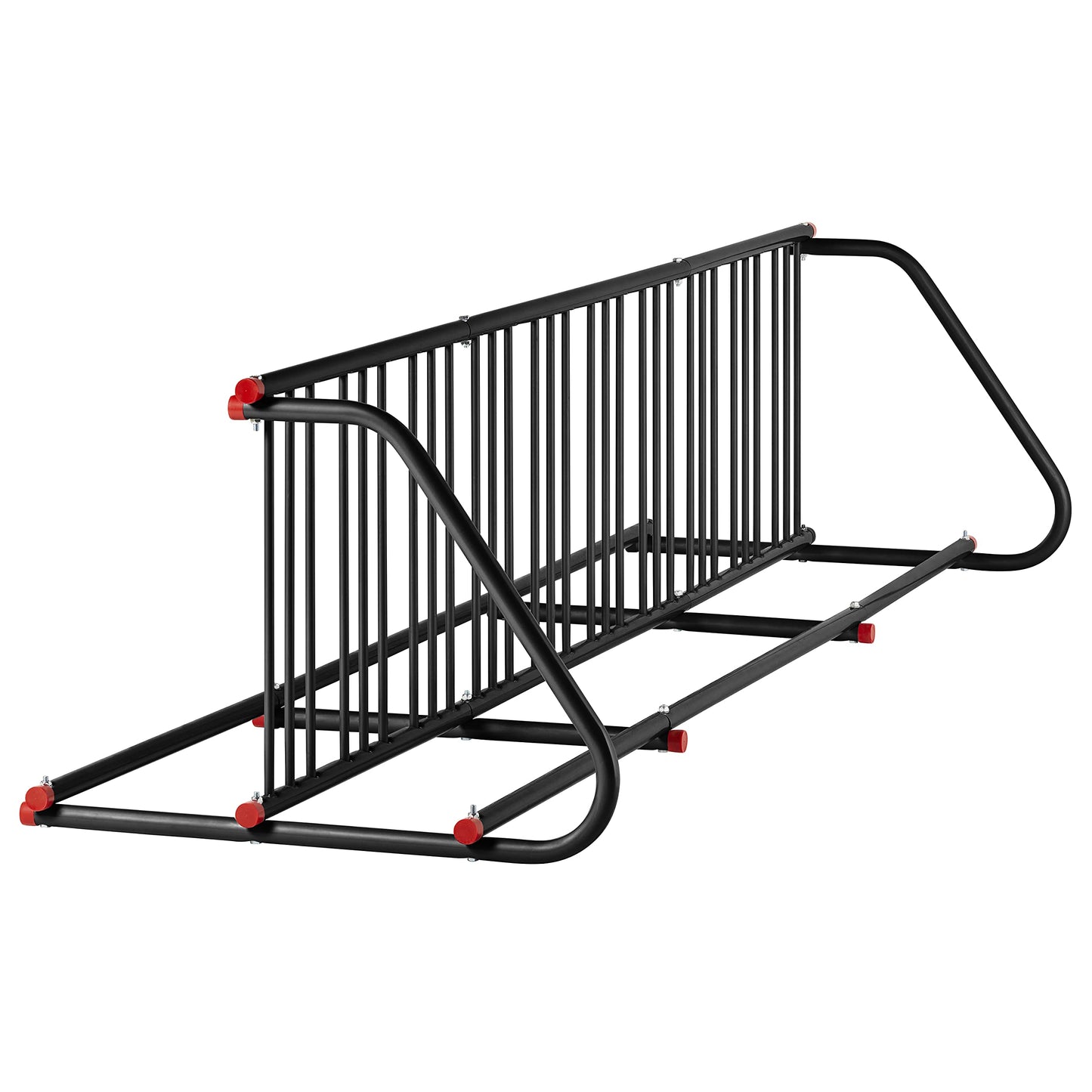 Retrospec Commercial Grid Bike Rack - Single & Double Sided - Bicycle Storage Stand for Garages, Stores, Schools & Universities Power Coated Steel - Black 20 Bike/Double Sided