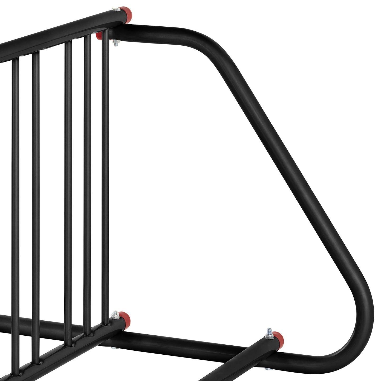 Retrospec Commercial Grid Bike Rack - Single & Double Sided - Bicycle Storage Stand for Garages, Stores, Schools & Universities Power Coated Steel - Black 20 Bike/Double Sided