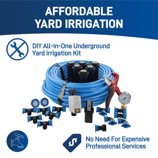 Orbit 50022 Medium-Area 1-Zone All-in-One Automatic Watering System with B-hyve Smart Hose Watering Timer and B-hyve Smart Wi-Fi Hub