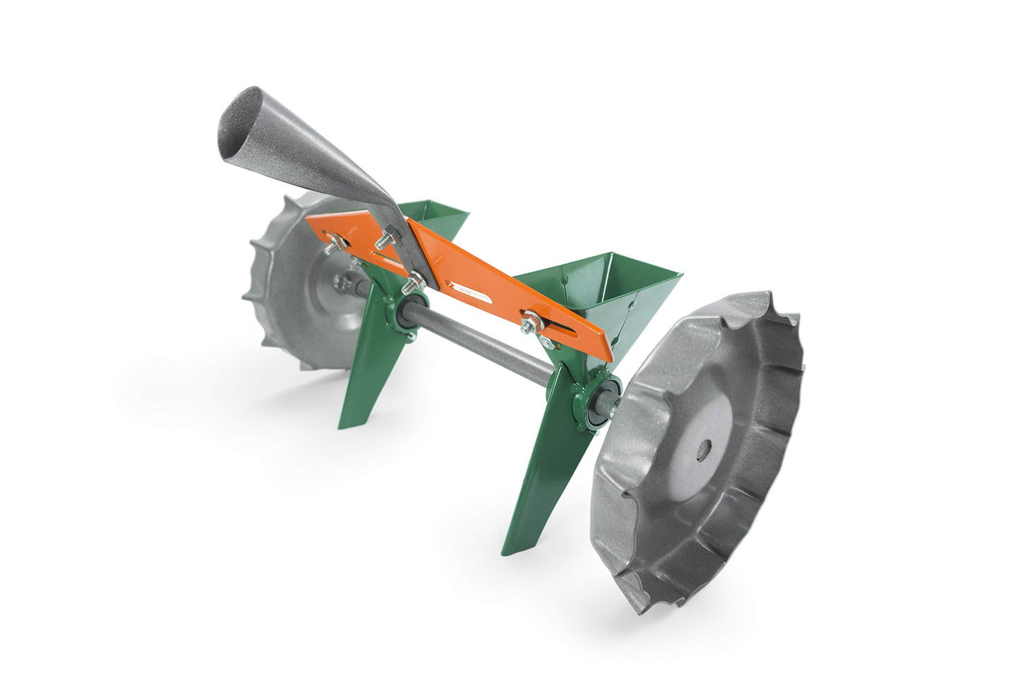 VAROMORUS Metal Precision Manual Seeder for Vegetables Greens Onion Radish Beets (2-Row)