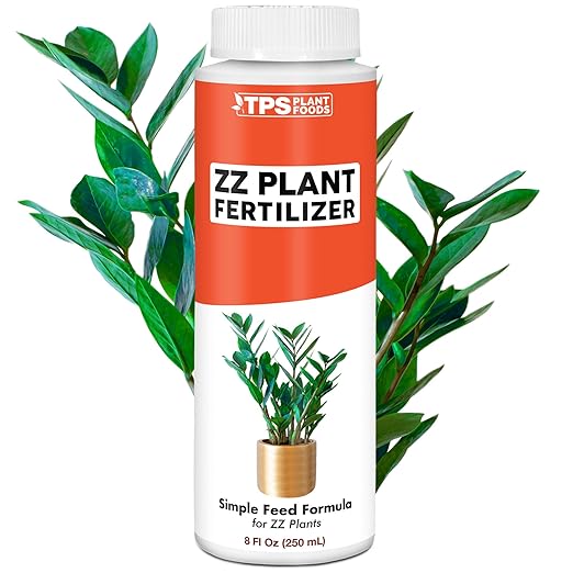 ZZ Plant Fertilizer for All Zamioculcas Plants, Liquid Plant Food 8 oz (250mL)