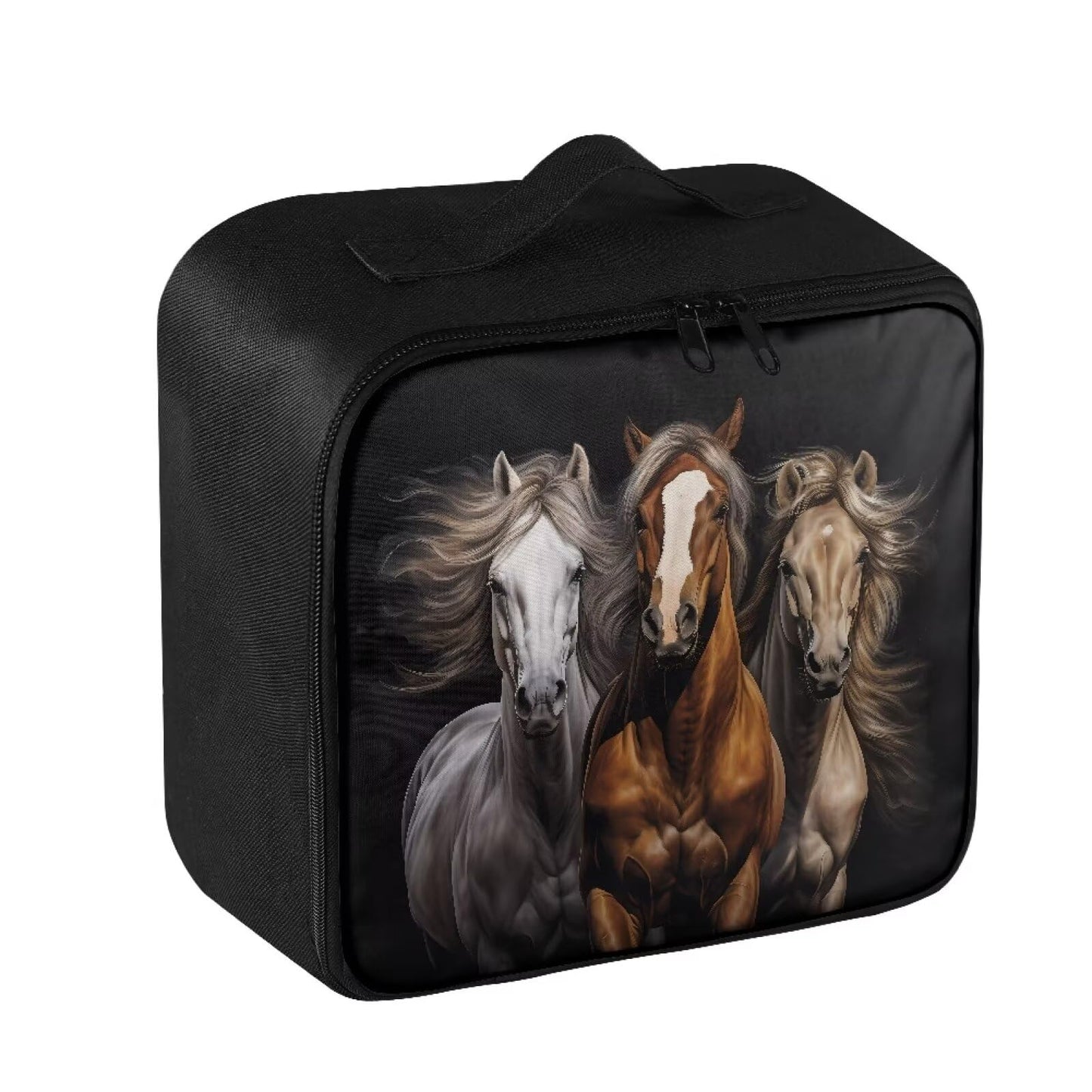 Rnyleeg Horse First Aid Kit Bag Portable First Aid Kits for Businesses Medium Emergency Medical Kit for Home Medicine Storage Bag