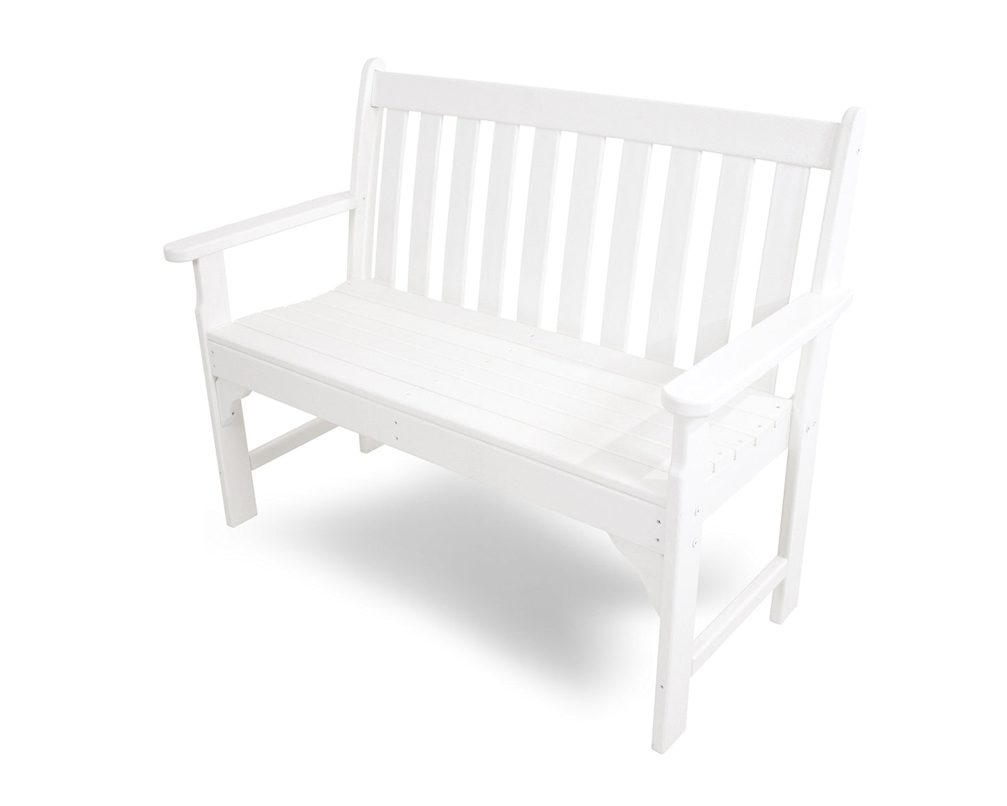 POLYWOOD GNB48WH Vineyard 48" Bench, White