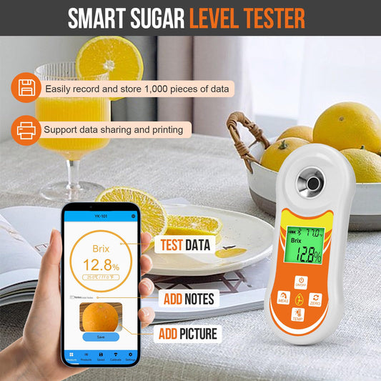 YINMIK Brix Refractometer and Soil pH Meter