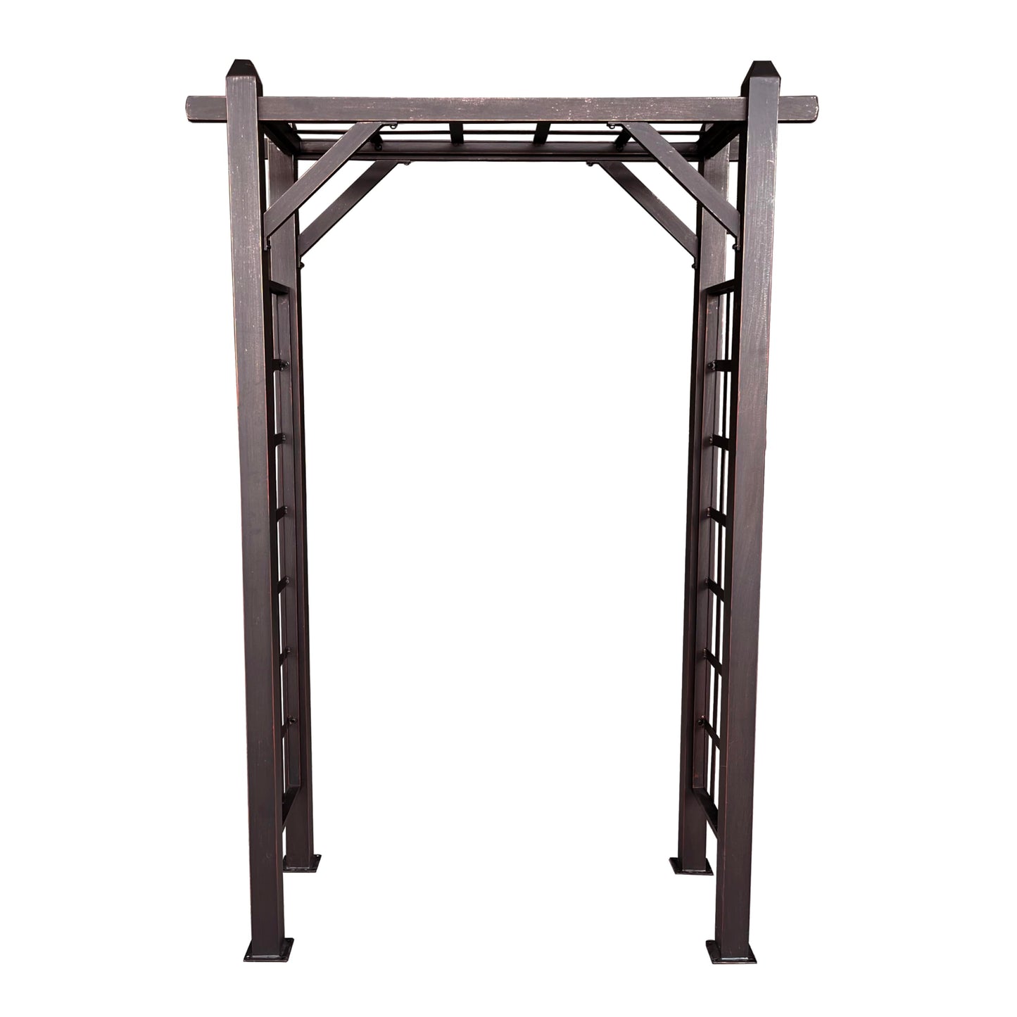 Bronze Modern Aluminum Garden Arbor Arch