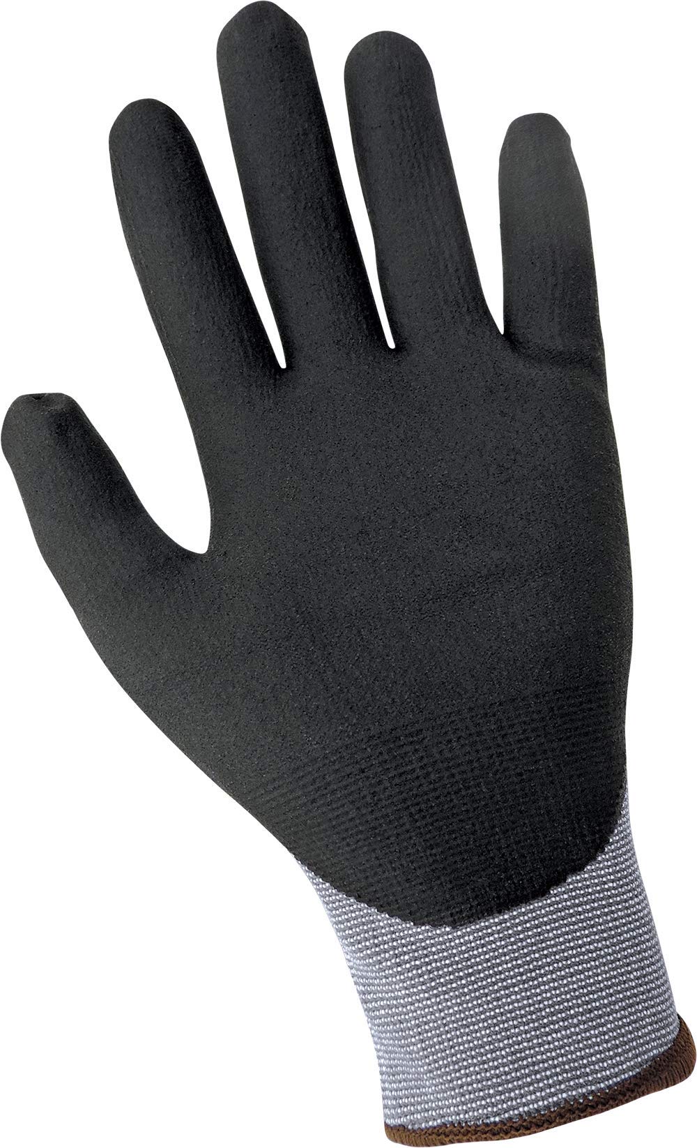 Global Glove 500NFT - Tsunami Grip New Foam Technology Nitrile Coated Gloves - X-Large - Case of 72 Pairs