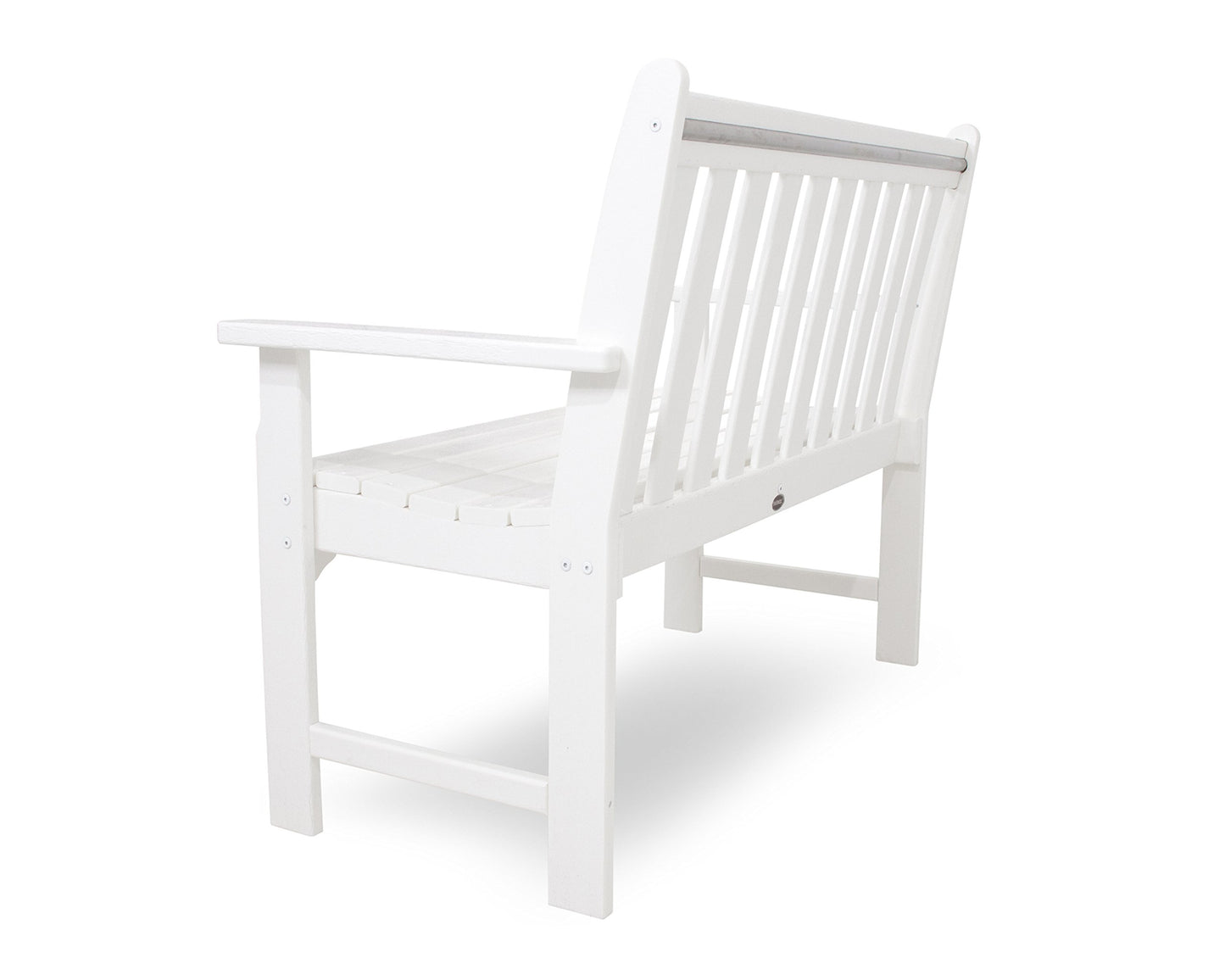 POLYWOOD GNB48WH Vineyard 48" Bench, White