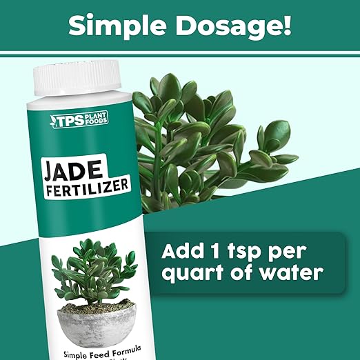 TPS NUTRIENTS Jade Fertilizer for All Jade and Crassula Plants, Liquid Plant Food 8 oz (250mL)