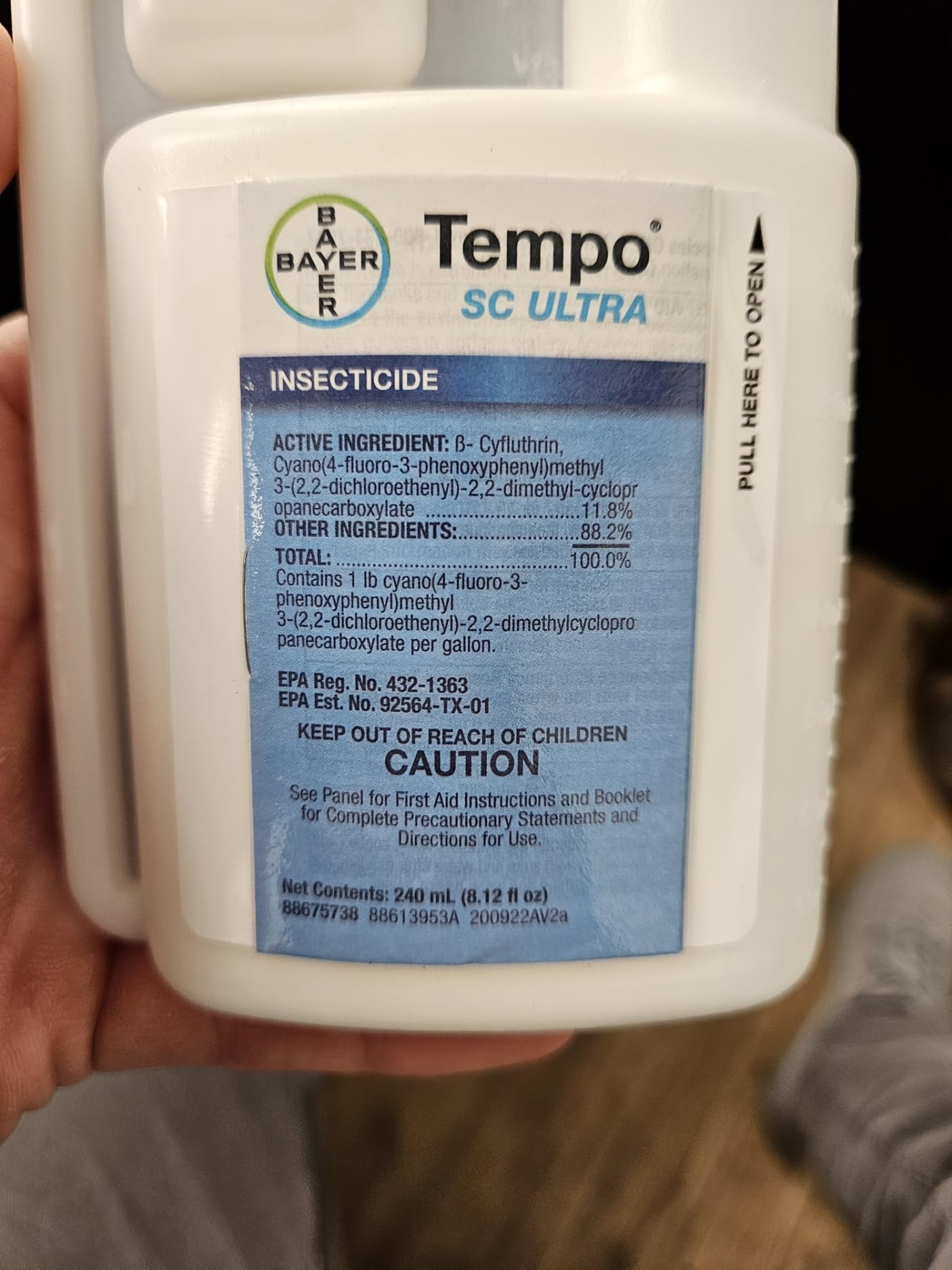 ENVU - Tempo SC Ultra For Insects - 240ml