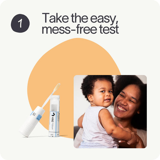 Tiny Health Child Gut Health Test Kit, Fast & Mess-Free at Home with Easy Ship-in Kit, 3-4 Weeks Results, Understand Biomarkers for Health, Expert Insights