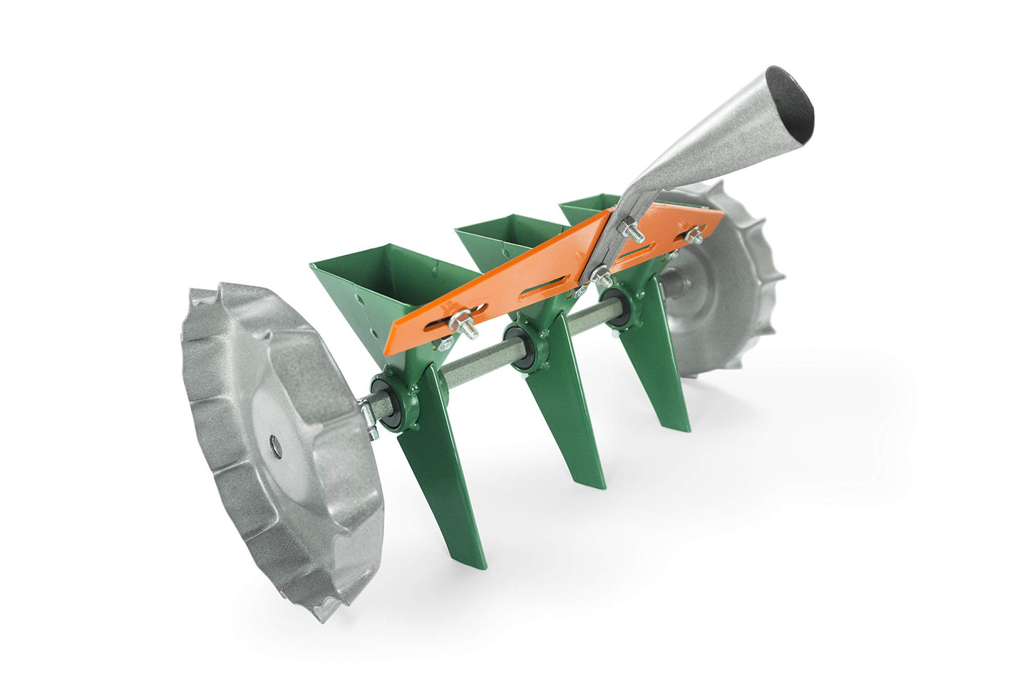 Varomorus Metal Precision Manual Seeder for Vegetables Greens Onion Radish Beets (3-Row)