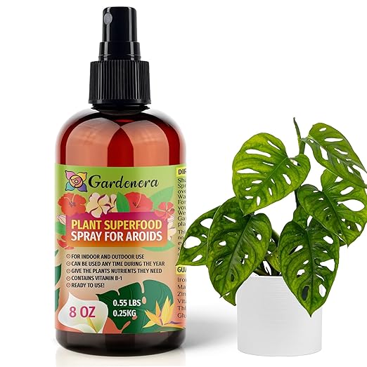 𝐁𝐄𝐒𝐓𝐒𝐄𝐋𝐋𝐄𝐑 Plant Superfood for AROID Plants with B1 Vitamin, Glucose and Essential Minerals - Organic Plant Food Fertilizer for Indoor & Outdoor AROID Plant Care - 8oz