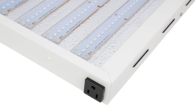 4X2Ft 200W LED Grow Lights with BloomBoost Spectrum and Over 2.0 PPF/W, Great for Retrofit T5 4Ft 8 Lamp Fluo and 400W HPS Grow Lights System