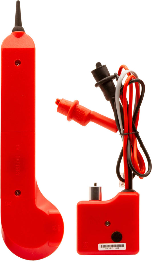 Triplett CTX590A Tone and Probe Wire Trace and Cable Test Kit with RJ11, RJ45, and Alligator Clips