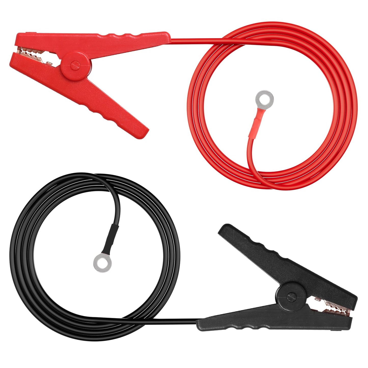 Lusperi Electric Fence Wire Connect,for Most Electric Fence energizers.Electric Fence Lead Wire with Alligator Clip(3FT)