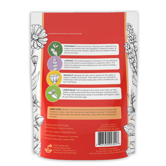 Nest Box Herbs for Chicken Coop Nesting Boxes - 6 oz