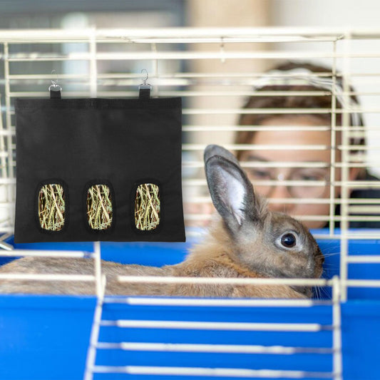 Rabbit Hay Feeder, Hay Feeder Rabbit, Guinea Pig Hay Feeder, Hay Bags, Bunny Hay Feeder, Hay Bag for Guinea Pigs, Timothy Hay for Guinea Pig，Bunny Hay Bag for Small Animal Chinchilla Rabbit Cage