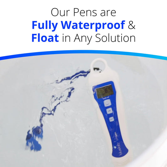 Bluelab PENSTP pH and Conductivity Starter Pack - Precision Nutrient Solution Management Kit with Temperature Measurement, Waterproof Pens, and Probe Care Kit