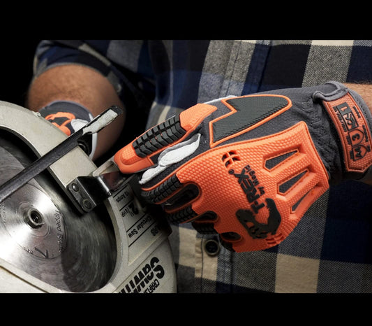 MAGID T-REX Windstorm ANSI A4 TRX744 Impact Gloves, 36 Pairs, Size 13/4XL (TRX744)