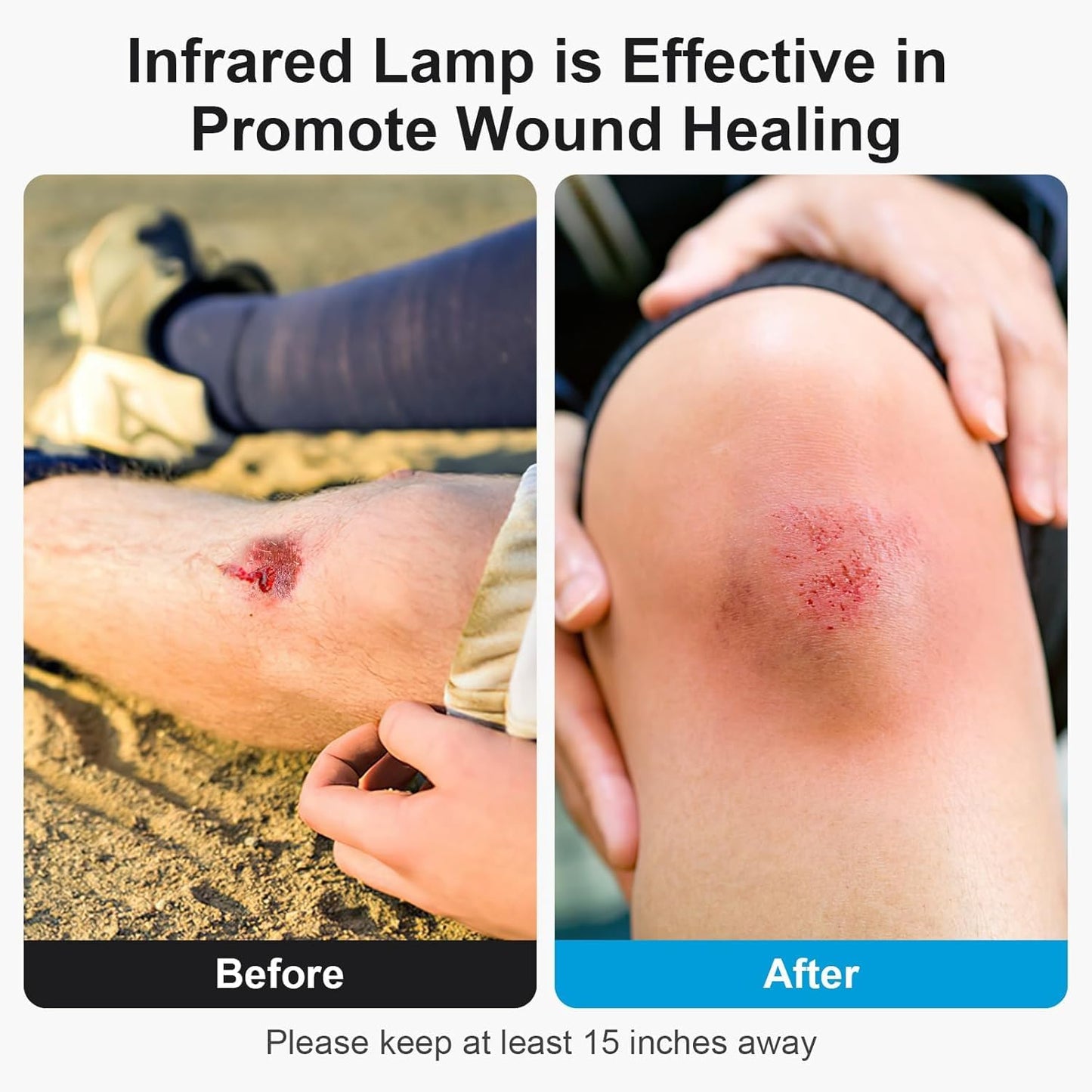 Infrared Red Light Infrared Lamp, 150W Near Infrared Light Heat Lamp for Body Neck Shoulder Joints Back Pain Relief,Universal for Humans and Pet