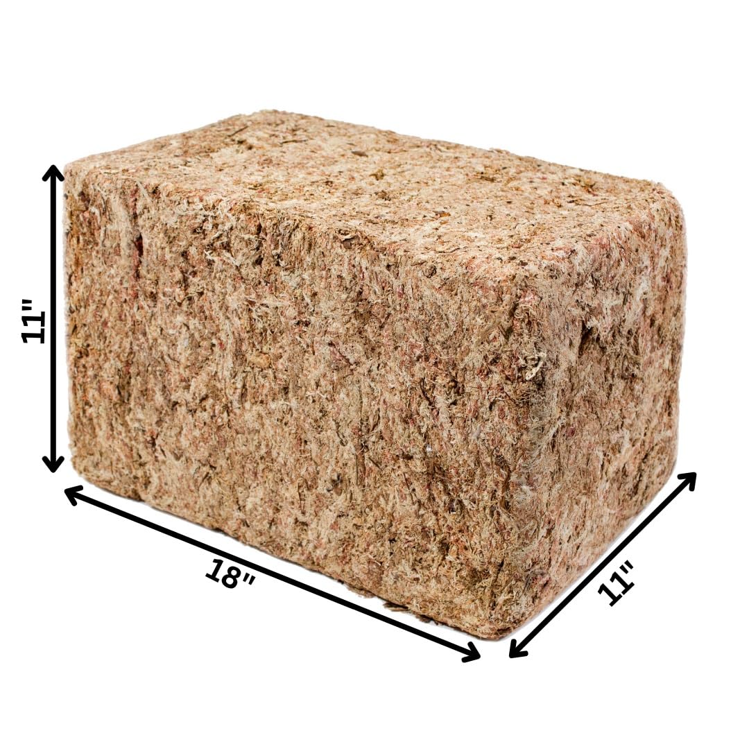 SuperMoss (22304) Orchid Sphagnum Moss, Premium Grade Long Fiber Superior Water Retention for Orchids and Nursery Plants, Grower Bale (Appx. 11 lbs.)
