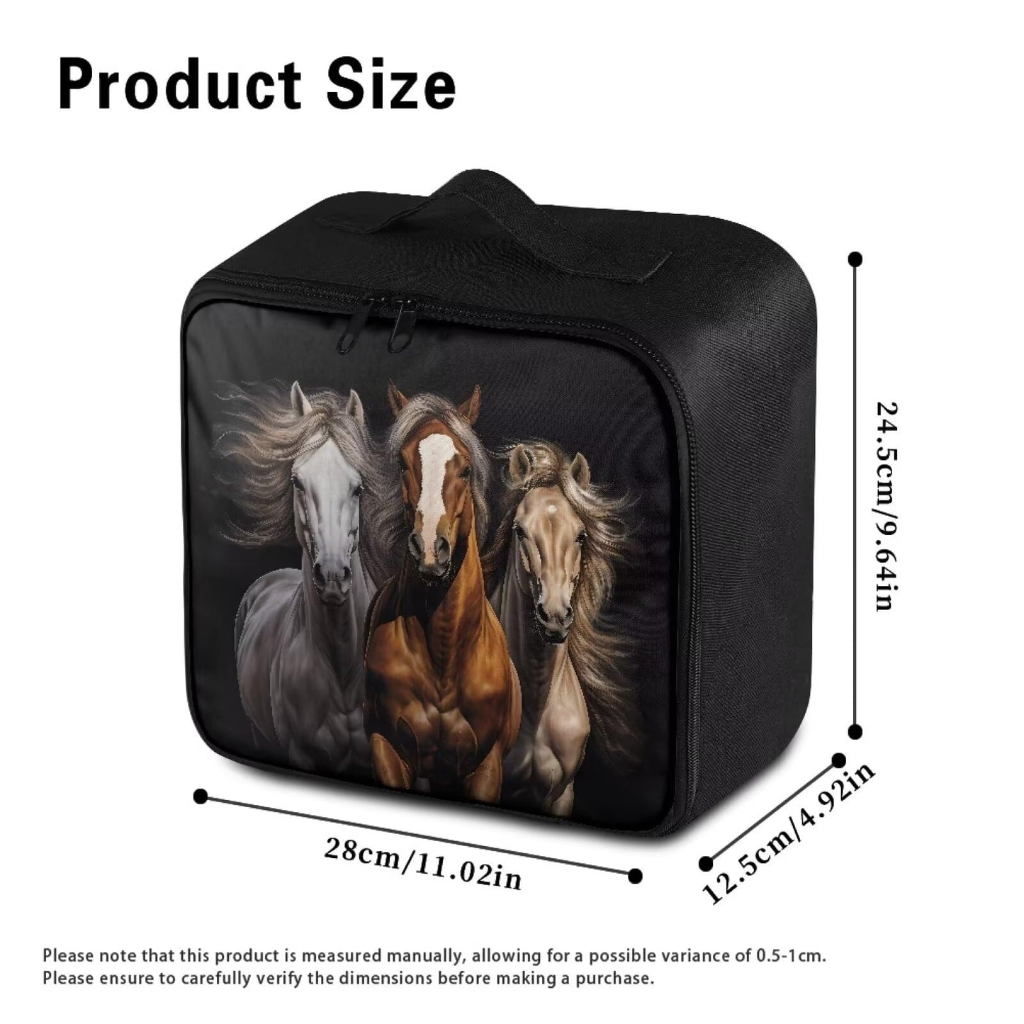 Rnyleeg Horse First Aid Kit Bag Portable First Aid Kits for Businesses Medium Emergency Medical Kit for Home Medicine Storage Bag