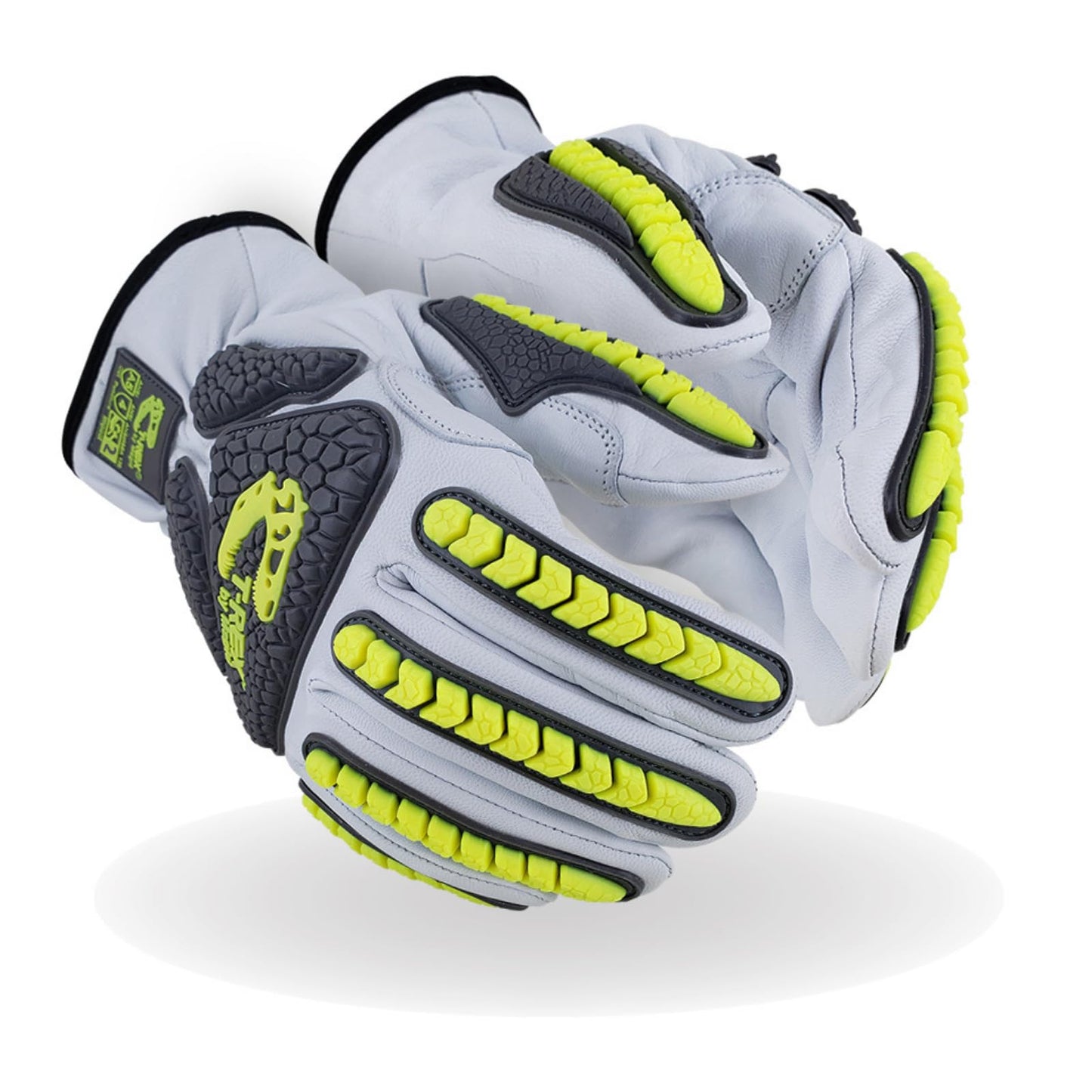 MAGID T-REX Goatskin Leather ANSI A5 Cut-Resistant Impact Gloves, 48 Pair, Size 10/XL, TRX812