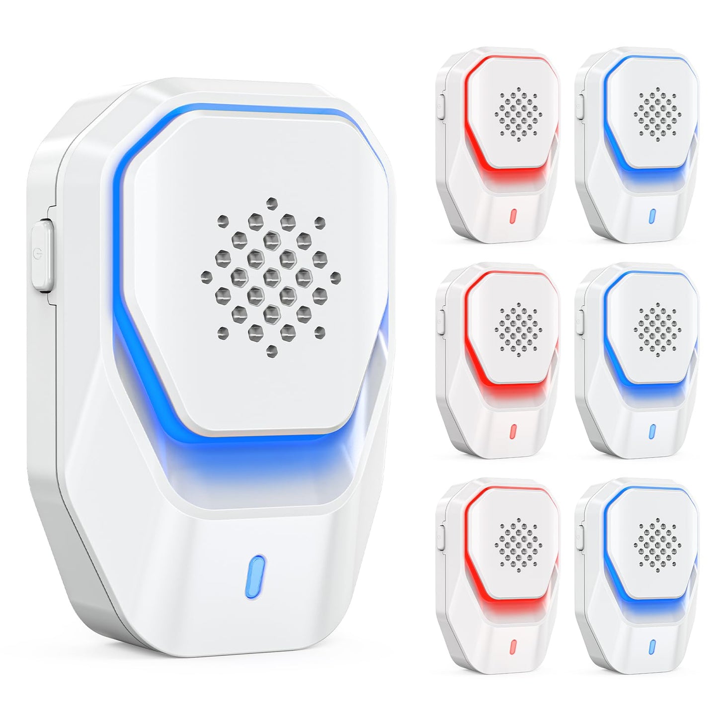 Upgraded 6 Packs Ultrasonic Pest Control Repeller, Electronic Spider Repellent Indoor for Insect Roaches Rodent Ant Bug Mosquito Rat Mouse Repellent Plug in for House Home Kitchen Garage