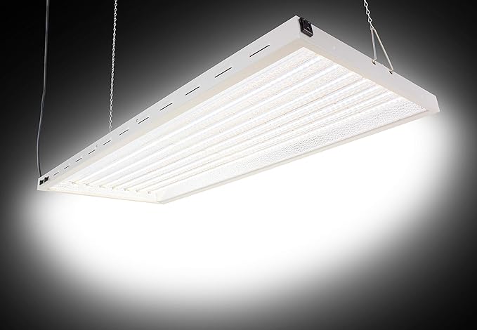 4X2Ft 200W LED Grow Lights with 5500K White Spectrum and Over 2.0 PPF/W and 40000 Lumens Great for Retrofit T5 4Ft 8 Lamp Fluo Grow Lights or 400W MH Grow Hood