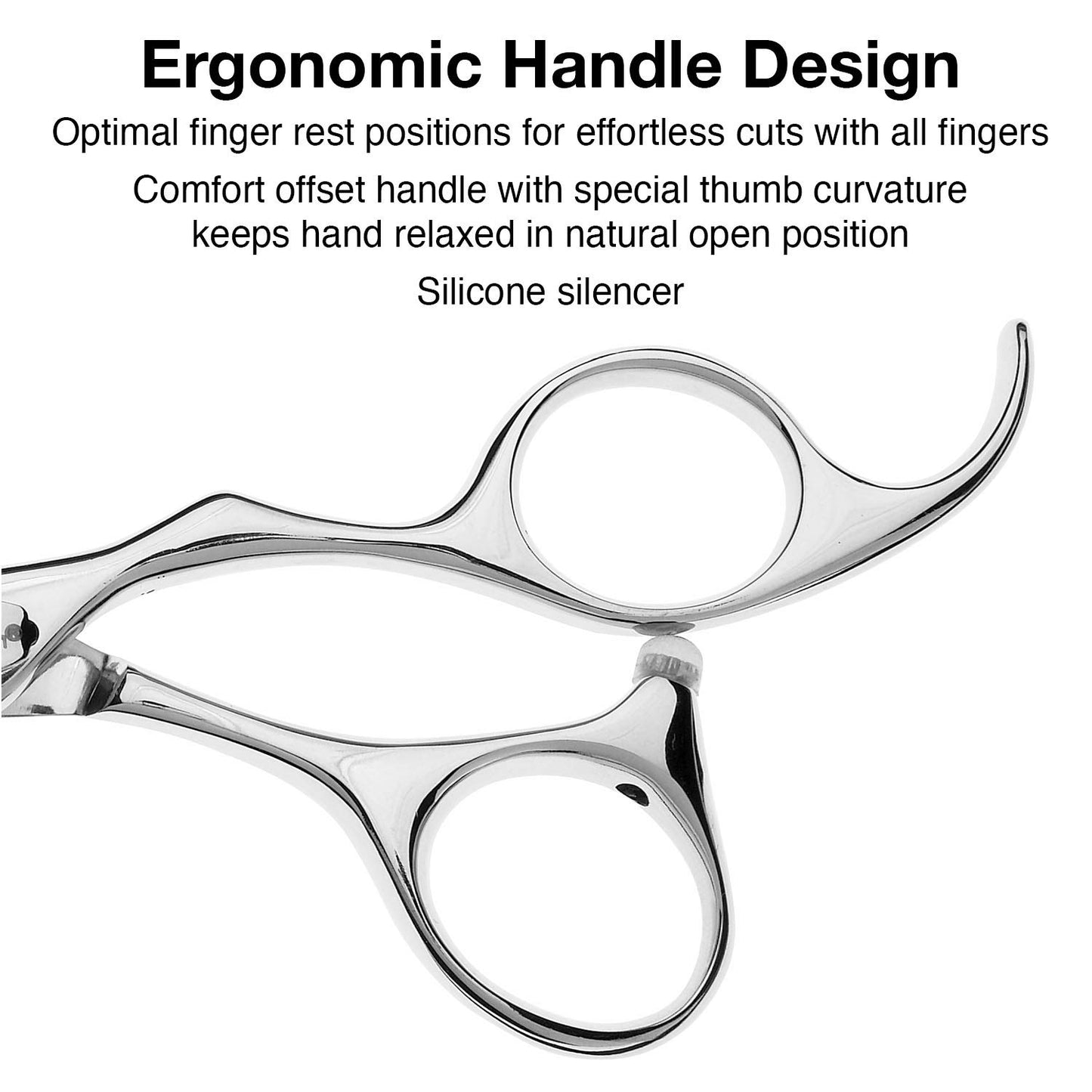 Olivia Garden SilkCutPro Shear and Thinner Zipper case deal (5" contains: SKP-50, SKP-T635)