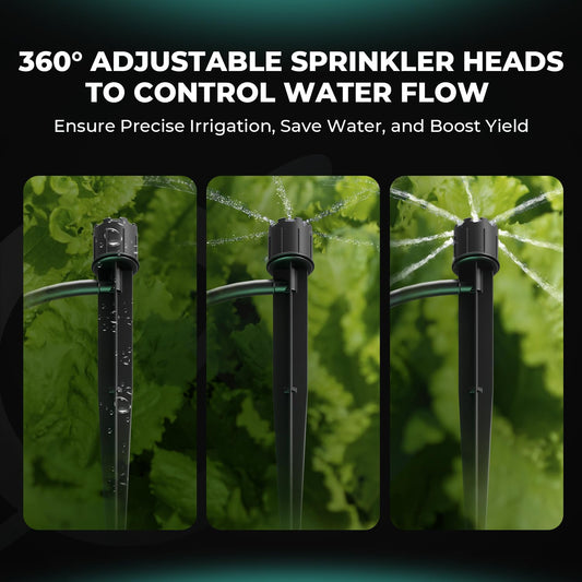MARS HYDRO Auto Drip Irrigation Kits with iControl for Grow Tent, Smart Grow Room Controller, Smart Environmental with Temperature, Humidity, VPD,Timer, Cycle
