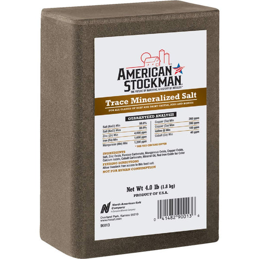 Livestock Trace Mineral Brick, 4-Lbs.