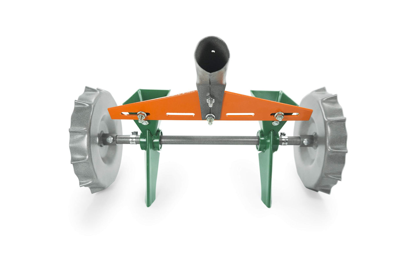 VAROMORUS Metal Precision Manual Seeder for Vegetables Greens Onion Radish Beets (2-Row)