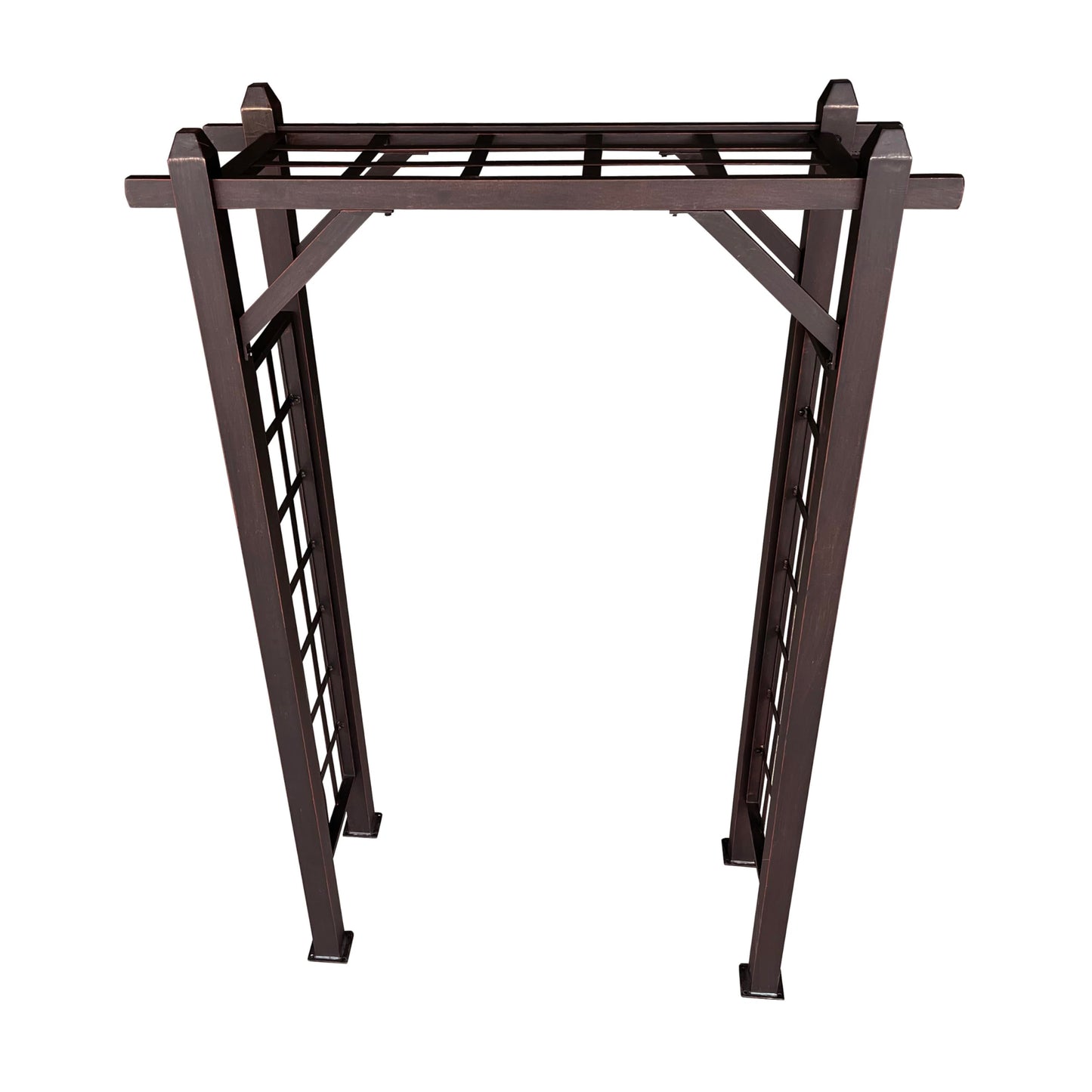 Bronze Modern Aluminum Garden Arbor Arch