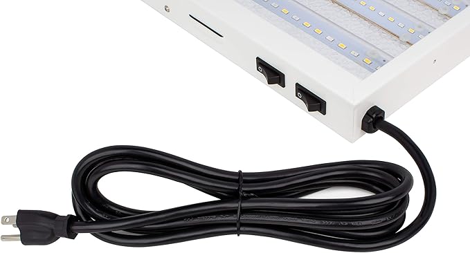4X2Ft 200W LED Grow Lights with VegGrow Spectrum and Over 2.0 PPF/W and 40000 Lux, Great for Retrofit T5 4Ft 8 Lamp Fluo. and 600W MH Grow Lights, Grow Double Fast! (4X2, VegGrow)