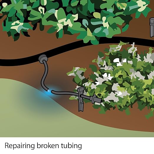 Rain Bird DRIPKITBAG Drip Irrigation Repair and Expansion Kit