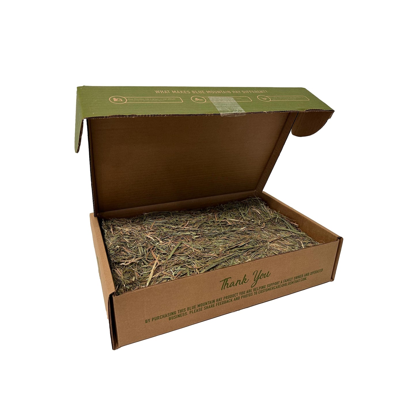 Blue Mountain Hay | Fresh Timothy Hay (10 Pounds) | Great for All Ages | High-Altitude Hay Pet Food for Rabbits, Guinea Pigs, Chinchillas, Hamsters, and Other Small Pets