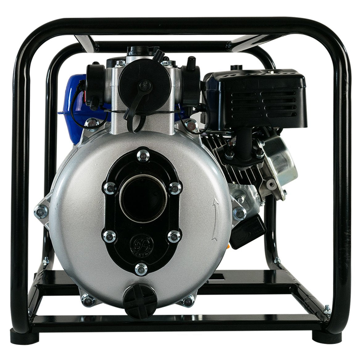 DuroMax XP702HP 208cc 7-HP 2-Inch 70-GPM Gas Powered High Pressure Water Pump, 50 State Approved, XP702HP, Blue