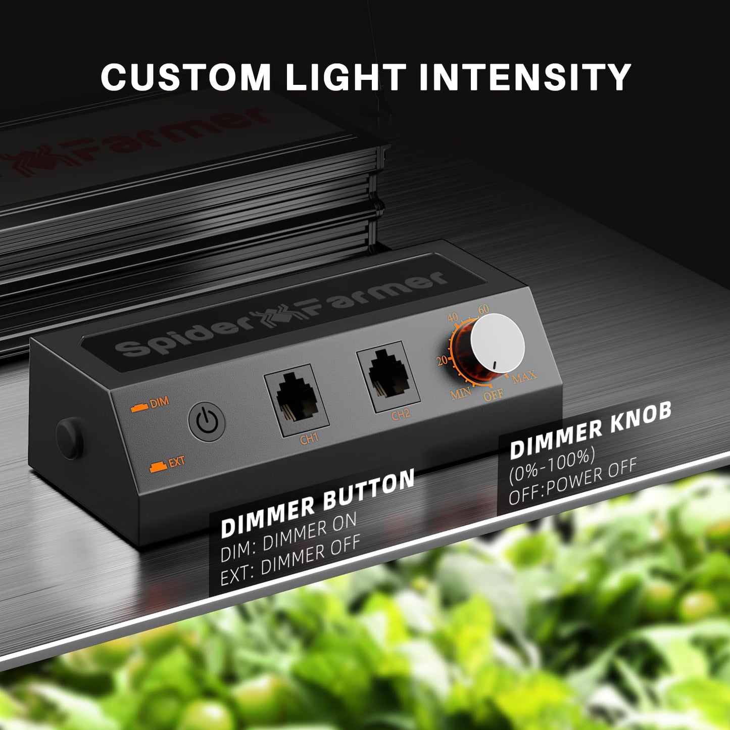 Spider Farmer Cost-Effective 9-in-1 Plant Tools Kit and SF2000, Samsung LM301H EVO LED Grow Light, Full Spectrum