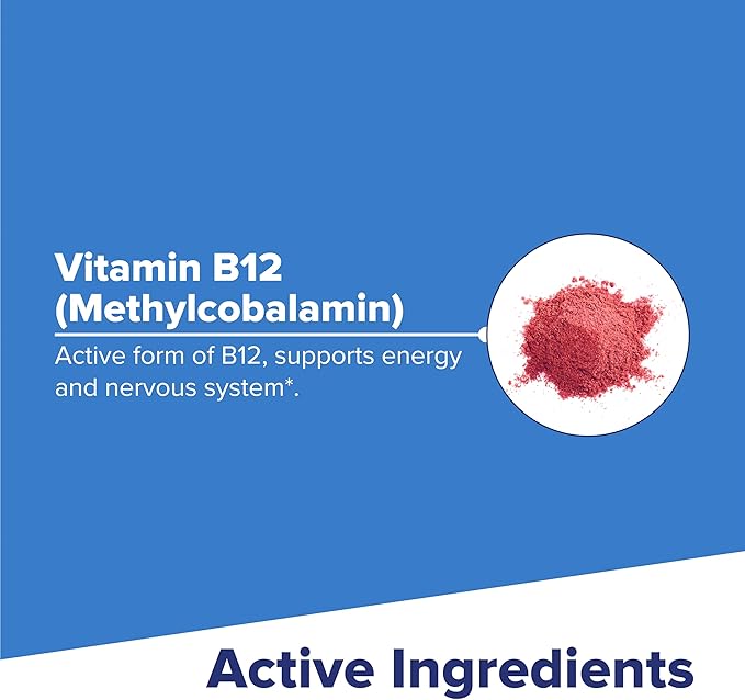 Superior Source No Shot Methylcobalamin B-12 5000 mcg - Vitamin B-12 to Support Energy Production, Brain Health & Overall Wellness - Sublingual Tablets for Fast Absorption - 60 Dissolving Tablets