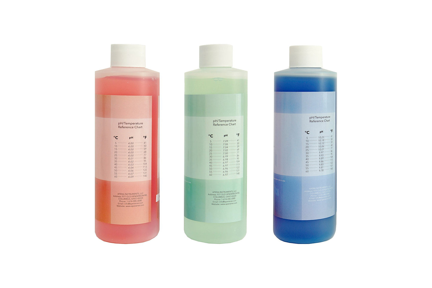 Apera Instruments Premium-Series PH60S Food pH Pocket Tester Kit & LLC-AI1109 8oz. pH Calibration Buffer Solution Kit (pH 4.00, 7.00 & 10.01)