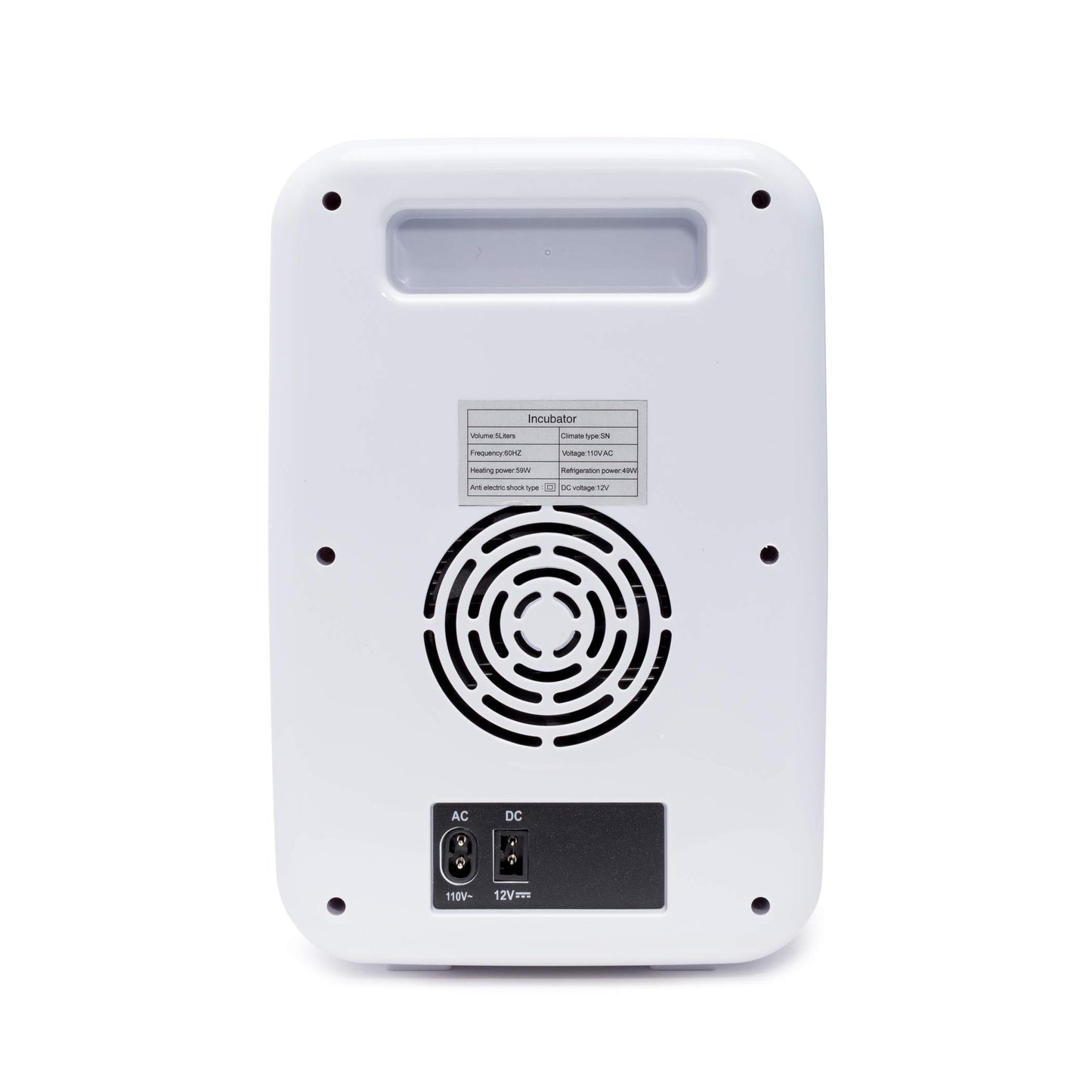 IVYX Scientific 5L Incubator - Precise Temperature Control from 0°C to +55°C, 12V DC / 110V AC