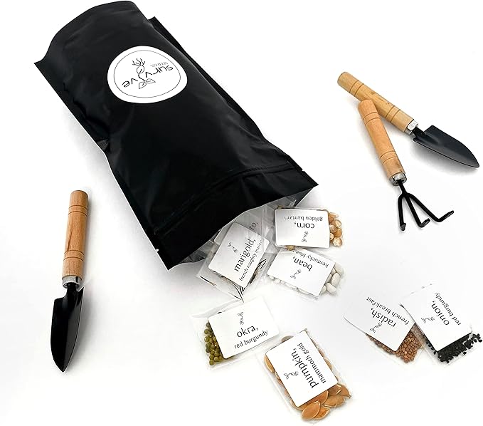 Survival Seed Kit America's #1 Largest Assortment of Heirloom Seeds - 155 Varieties - (Over 65,000 Seeds) Vegetable Fruit Herb Flower, Non-GMO, Seed Vault, Home Garden by Survive Seed Co.