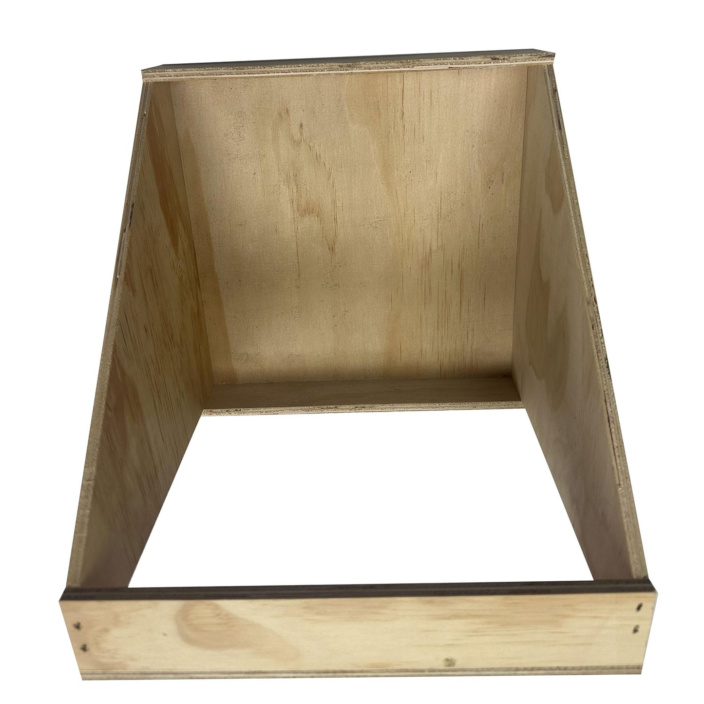Farm Innovators Single Compartment Versatile Hand Crafted Fully Assembled Wood Nesting Box Coop Ideal for Chicken, Ducks, and Birds