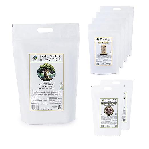 Artemis Root Boost Organic Fertilizer Soil Amendment Bundle with Worm Castings and Dairy Compost for Boosting Tree and Shrub Root Health