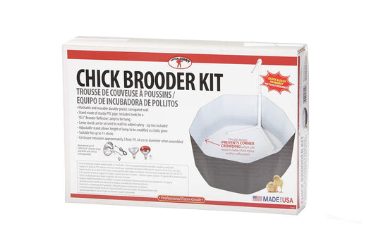 Little Giant® Chick Brooder Kit | Complete Kit for Raising and Brooding Chicks | Poultry Brooder Box | Chicken Brooder Box