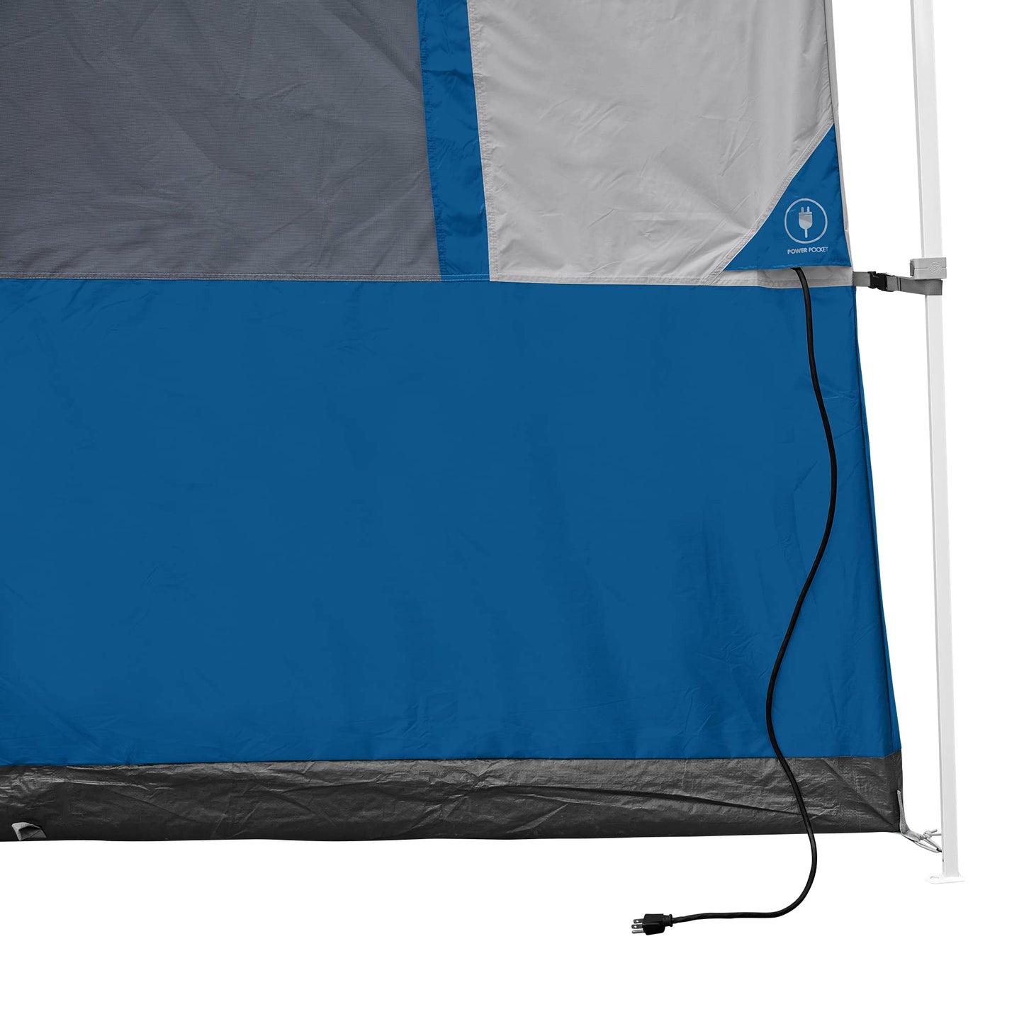 E-Z UP Camping Cube Sport, Converts 10' Angled Leg Canopy into Camping Tent, Royal Blue (Canopy/SHELTER/Poles NOT Included)