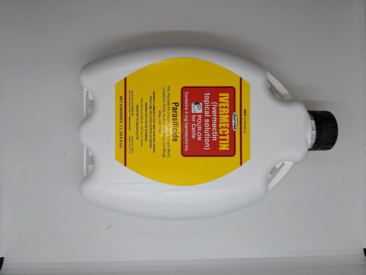 Durvet Ivermectin Pour-On for Cattle 1000 mL